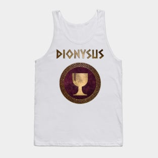 Dionysus Greek God of Wine Symbol Tank Top